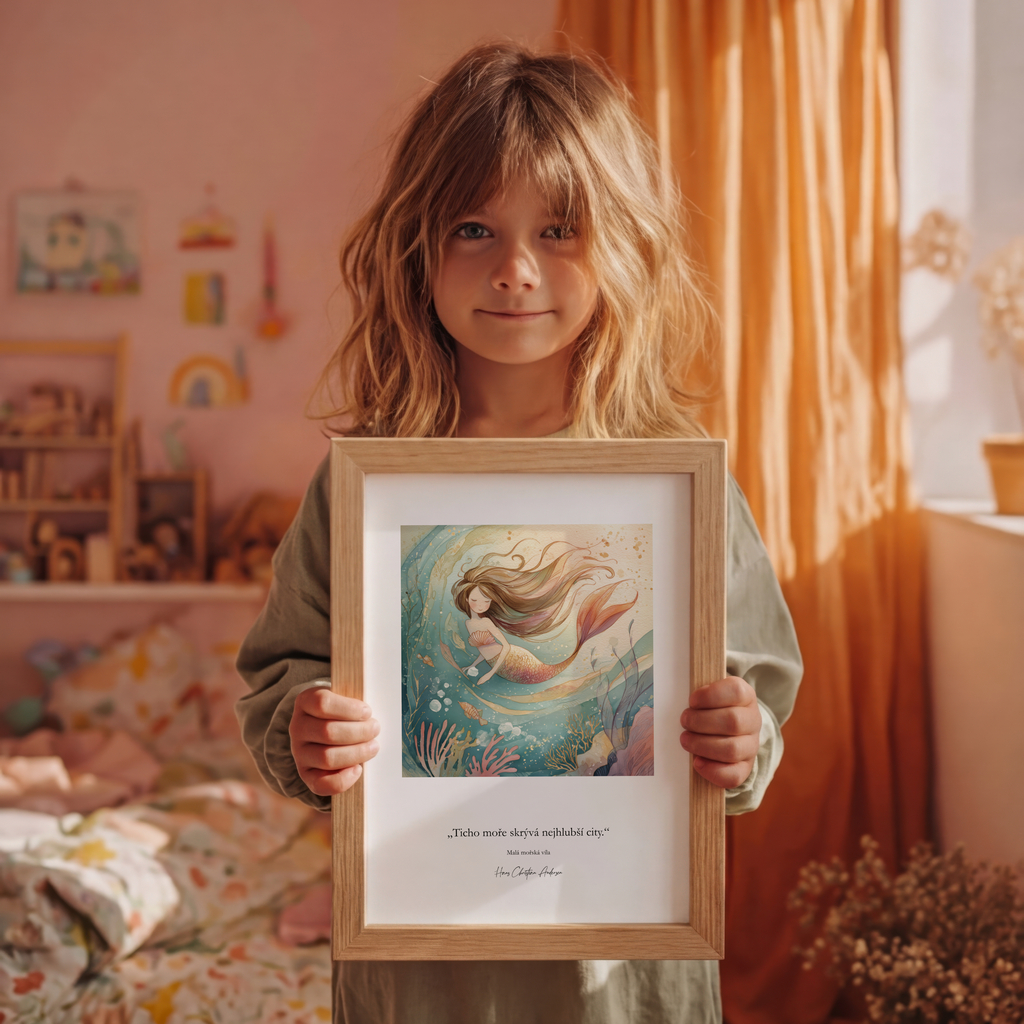 detsky plakat mala morska vila4
